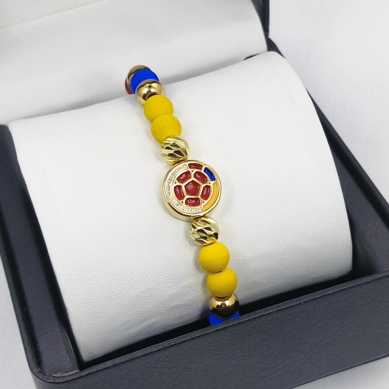 Colombia Wrist™ — Manilla Tricolor Selección Colombia