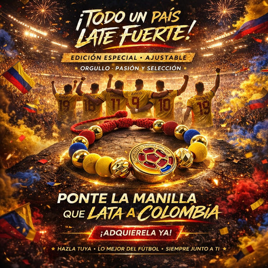 Colombia Wrist™ — Manilla Tricolor Selección Colombia