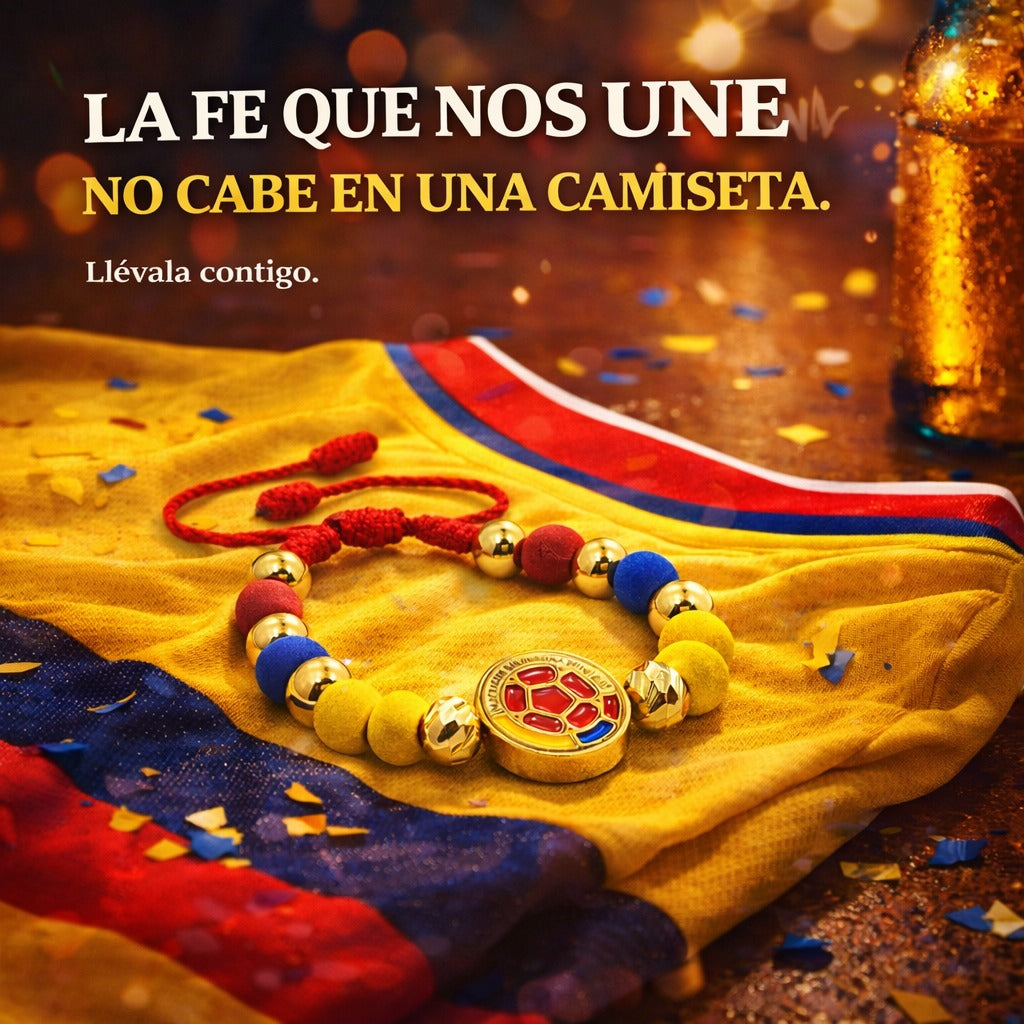 Colombia Wrist™ — Manilla Tricolor Selección Colombia